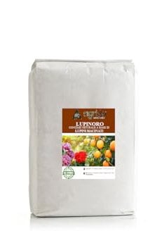 AGRIDA- Lupini Macinati 25kg concime per Piante Limone agrumi aranci BIOLOGICO naturale Made In Italy