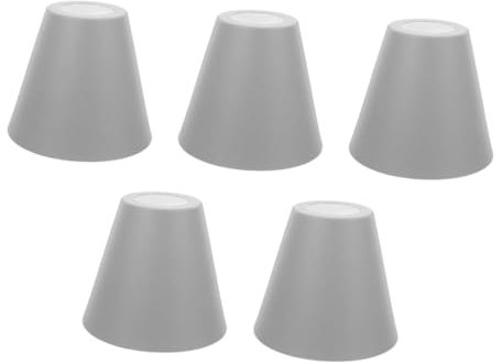 Amosfun 5st Lampenschirm Doppellagige Bonbons Basis-verkaufsautomat Hemd Strass Türverriegelungsabdeckung, Türschlossabdeckung Rohr Hitzeschild Kleidung Strasssteine Deckenleuchte Eisen