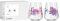 RITZENHOFF 8086002 Wasserglas 2er Set 500 ml, Serie Reitgold - 2 Stück mit Motiv Pferde lila-pink, Made in Germany