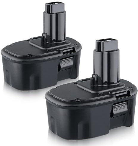 2PACK 14.4V 4.8Ah NiMh Replacement Battery for DeWalt DC9091 DE9091 DE9094 DE9092 DC9031 DC9094 DE9031 DE9038 DE9502 DW9091 DW9094 for Dewalt Battery