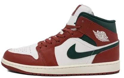 NIKE Shoes Air Jordan 1 Mid Code DQ8426-105 White Men's, Cream Green, 11 UK