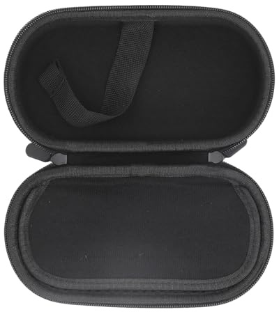 Keenso Shockproof Hard Shell Game Console Carrier Bag for PS VITA Slim, 1000, 3000 for Travelers, Black Nylon