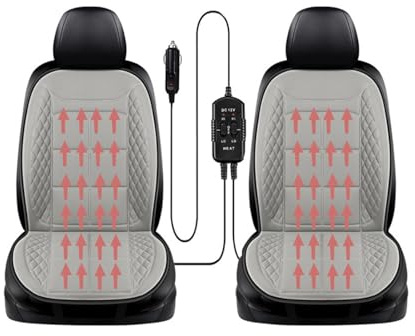 Wizvox rutschfest Professional 𝐒𝐢𝐭𝐳𝐤𝐢𝐬𝐬𝐞𝐧 Einfacher Einbau Ergonomisch Es ist das wärmste Geschenk für Autofahrer im Winter