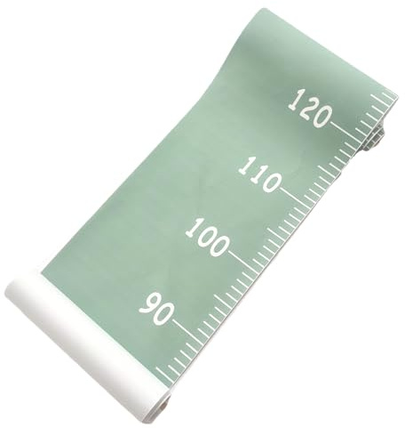 Höhenmesser für Kinder, 200 x 20 x 4 cm, Messlineal aus Leinwand, Wachstumsmesser, Wandlineal für Lieferung, pädagogisches Entwicklungswerkzeug für Zuhause, Wohnzimmer, Schlafzimmer