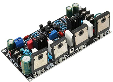 AMONIDA Placa Amplificadora de Potencia Mono de 200 W, Módulo de Amplificador de Potencia Digital, Módulo de Alta con Doble Voltaje DC 20-90 V, Ideal para de Altavoces