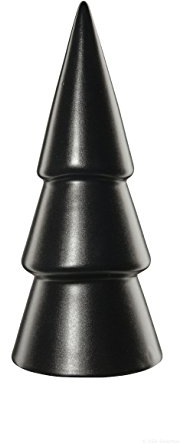 ASA Xmas Tannenbaum, Steingut, schwarz, 6 x 13,8 cm