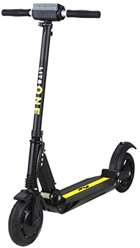 eFlux Lite One - 𝟯𝟬 km/h - 𝟱𝟬𝟬 Watt Motor - 𝟯𝟬 km Reichweite (Schwarz Gelb)