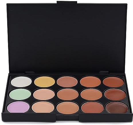JacCherry Concealer Palette Abdeckcreme Camouflage Kosmetikum mit 15 Farben Mode - Perfekt für tägliche Make up #1