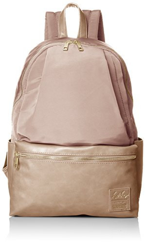 LEGATO LARGO ] Luc Ton Große Körnung, Poly/PU, 10 Taschen, Rucksack, nackt, LR-H1051, Rosa, Nacktes Rosa