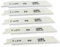 LUMBER JACK 150mm Reciprocating Saw Blades 6 TPI Bi-Metal Wood Cutting, Metal & PVC Recip Blade for Bosch Dewalt Makita and many others