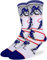 Good Luck Sock Herren Hockeysocken, Erwachsene, Hockey, Blau und Weiß, Einheitsgre