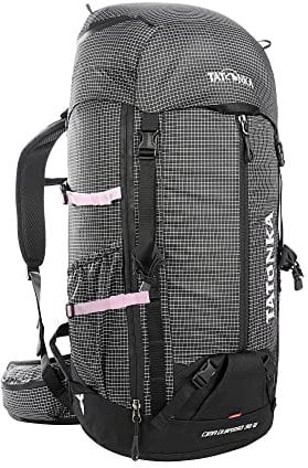 Tatonka Cima di Basso 38L W RECCO - Leichter Kletterrucksack für Frauen - Mit Helmfach, RECCO-Notfall-Reflektor und 38 Liter Volumen (black)