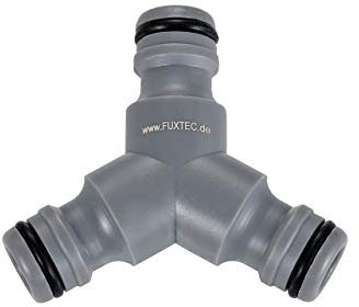 Fuxtec Y-Verteiler FX-YVT1 Anschlussmöglichkeit für 2 Geräte an einen Wasserhahn