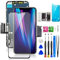 Bsz4uov für iPhone XR Bildschirm Ersatz 6.1”, 3D Touch LCD Display Digitizer Montage für A1984, A2105, A2106, A2108, mit Magnetischem Schrauben Pad + wasserdichtes Band + vollständige Reparatur-Tools
