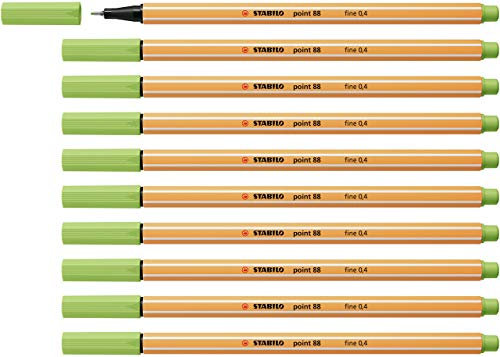 STABILO - Fineliner - point 88-10er Pack - pistazie
