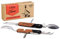 Gentlemen's Hardware Camping Utensils Cutlery Set Fork Spoon Knife Travel Utensils, Multi-Tool, Stainless Steel
