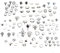 hernin 101 Pieces Silver Vintage Knuckle Rings für Frauen Boho Midi Ringe stapelbare Common Finger Rings Set Thumb Joint Rings Fashion Jewellery