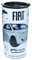 Puckator Thermobecher, isoliert, 500 ml, Fiat 500 E, Retro-Design