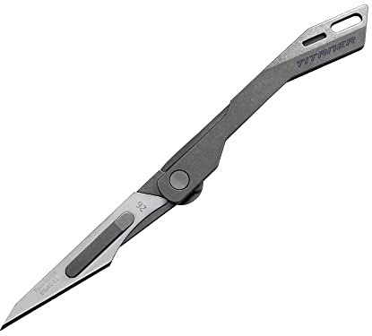 TITANER Titan-Klappmesser, Universalmesser mit austauschbarer Klinge (Lingxi-2.0)