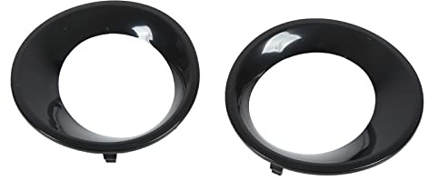 Aramox Nebelscheinwerfer-Ringverkleidung, Passend für X3 E83 2007-2010, Paar Frontstoßstangen-Nebelscheinwerfer-Abdeckungsring-Verkleidung 51113423789, Abdeckung Vorderen Stoßstange Nebelscheinwerfer