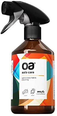 OA Nettoyant Canapé Tissu SOFA CARE (250 ml) I Nettoyant Tapis I Spray Textile Idéal pour Tissus, Tapis, Ameublement, Moquettes et Taches Tenaces d'animaux de Compagnie I Sans PFC