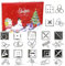 Adventskalender 2023, 24 Stück Adventskalender 2023 Mädchen Kinder, Knobelspiele Adventskalender mit Metallpuzzle+Geduldsspiele Mini Denkspiel, Weihnachts Adventskalender Spielzeug Knobelspiele Puzzle