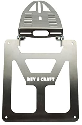 Kennzeichenhalter Halterung klappbar anpassbar 125 300 450 TM Fantic und andere - deutsches Kennzeichen
