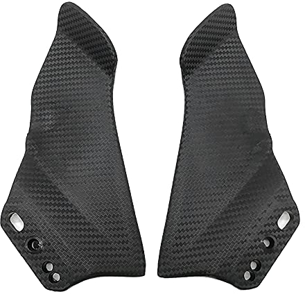 Motorrad Verkleidung Front Aerodynamische Winglets Kohlefaser Wind Schutz Scheiben Verkleidung FlüGel für H2-6R CBR650R