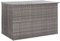 Festnight gartenbox wasserdicht XXL gartentruhe Auflagenbox Wasserdicht aufbewahrungsbox Garten kissenbox Garten Polyrattan Sitztruhe-Grau-150x100x100 cm