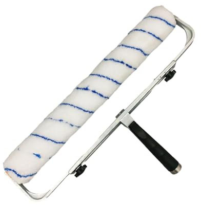 JISADER Rodillo de Pintura de 45cm con Marco de Rodillo, Accesorios, Marco de Aleación de Aluminio para Pintura de Decoración de Interiores, estilo c