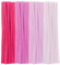 100 Stück Pfeifenreiniger, Rosa Serie Pfeifenreiniger Chenilledraht 6mm*30cm, Pfeifenputzerdraht für Handwerk DIY Craft Projekte Chenilledraht Biegeplüsch zum Basteln und Dekorieren Pipe cleaners pink