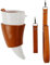 Creative Goat Horns Thermal Mug For Travel Couples | 320ml Leakproof Water Bottle With Strap, Perfect Reusable Drink Container For Hot Or Cold Beverages, Ideal For Coffee And Tea
