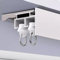 Binario Tenda Soffitto Binario Doppio per Tende in Alluminio per Tende a Uno Strato, Binario per Tende da Parete o da Soffitto con Manto Oscurante, Binario per Tende Mantovana per Gazebo RV Balcone(Ce
