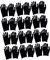 CLISPEED 12 Paare Bequeme Baumwollhandschuhe Für Ekzeme Feuchtigkeitsspendende Für Erwachsene Schwarze Baumwollhandschuhe Aus Liner Black