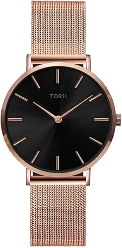 TORII Damenarmbanduhr R34RS.BR Rose Gold Fashion Klassiker