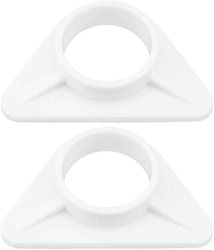 Lot de 2 renforts d'évier en plastique de 36 mm pour robinet de cuisine - Accessoires de renfort pour robinets d'évier sur éviers en acier inoxydable