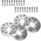 Spurverbreiterung 2x15mm/2x20mm Hubzentrische Spurverbreiterungen Und Schrauben 57,1mm 5x100/5x112mm Für VW Für Golf Auto Rad Distanzscheiben