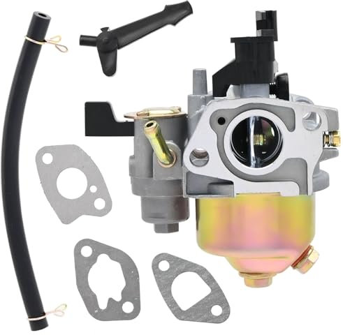 BenTsD Compatible avec le carburateur GX160 GX200 pour moteur Honda GX160 GX168 5,5 CV 6,5 CV remplace 16100-ZH8-W51 16100-ZH8-W61