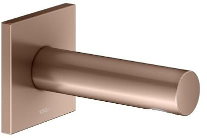 KEUCO IXMO Wanneneinlauf, Rosette eckig, Ausladung 130mm, 59545290002, Farbe: rotgold gebürstet