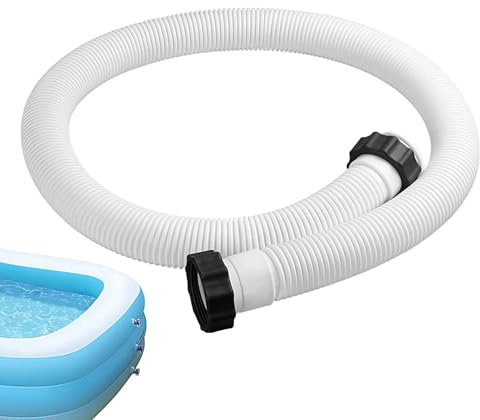 Tuyau De Rechange Pour Pompe De Piscine - Remplacement Du Tuyau De Piscine Enterrée De 59 Pouces | Tubes De Raccordement De 1,5 Pouces De Diamètre Avec Adaptateurs, Accessoires Pour Filtres À Sable