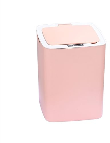 Poubelle de cuisine Poubelle à Induction intelligente 14l, électronique domestique avec couvercle, automatique, salle de bain, cuisine, panier à papier toilette, poubelle électrique Poubelle en plasti