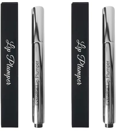 Lip Plumper Extreme Volumen, 2 Stück 10 Ml Plumpy Lippen-booster, Lippen Vergrößern, Makeup Base Lips Plumper Oil, Keine Trockenheit Oder Klebrigkeit, Feuchtigkeitsspendend, Geschenk