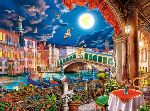 Castorland Puzzle Romantic Night in Venice - 2000 Teile Puzzle