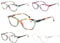 MODFANS 5er Set Lesebrille Damen, Lesebrillen für Frauen, Gute Brillen, Mode Komfortabel, Super Lesehilfe mit 0.5 Dioptrien, 5 Mischfarbe, Unisex-Erwachsene, Frauen, Older People