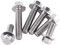 10pcs Tornillo al por mayor M8 Acero inoxidable Ss304 Tornillos de brida de impulsión hexagonal Pernos de arandela de cabeza de tapa(M8*20)