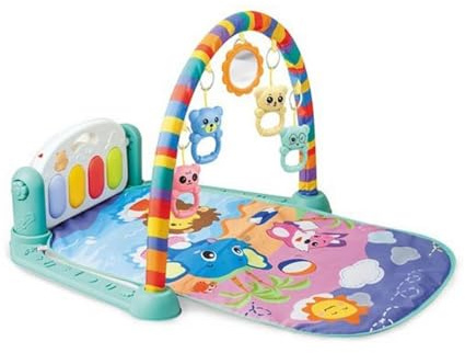 Chipolino Spielcenter Animals, Spielbogen Krabbeldecke Musiktasten Licht Tiere blau