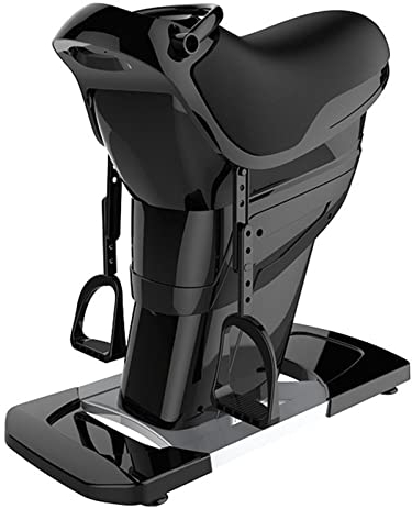 SXLIGHT Electric Horse Riding Machine Abdominal Exercise Machine, Weight-Loss Fitness Equipment, Multi-Function Body Shaping Exercise Stovepipe Trainer