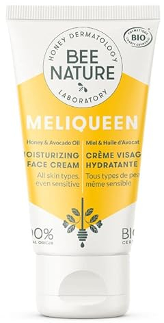 Bee Nature - Gesichtscreme - Bio-Honig - Feuchtigkeitscreme - Trockene und Empfindliche Haut - 100% Natürlich - 50ml