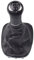 Hacreyatu Pomo de palanca de cambios cromado de 5/6 velocidades para Opel Corsa D 2006 2007 2008 2009 2010-2014 (Set, R5 velocidades)