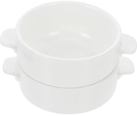 Zerodeko 2 Tazones De Cerámica Para Sopa Para Con Asa Prácticos Utensilios De Cocina